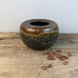 Medium Thrown & Carved Pot
