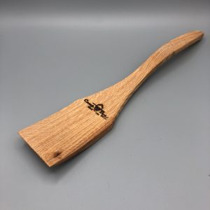 Long Wooden Camp Boss Spatula - Red Oak